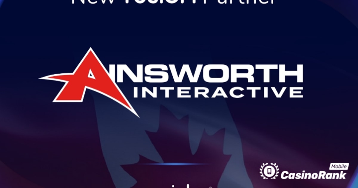 Pariplay 和 Ainsworth 扩大合作伙伴关系以在加拿大推出